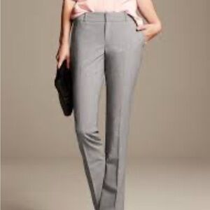 Banana Republic Light Gray Martin Fit Pants